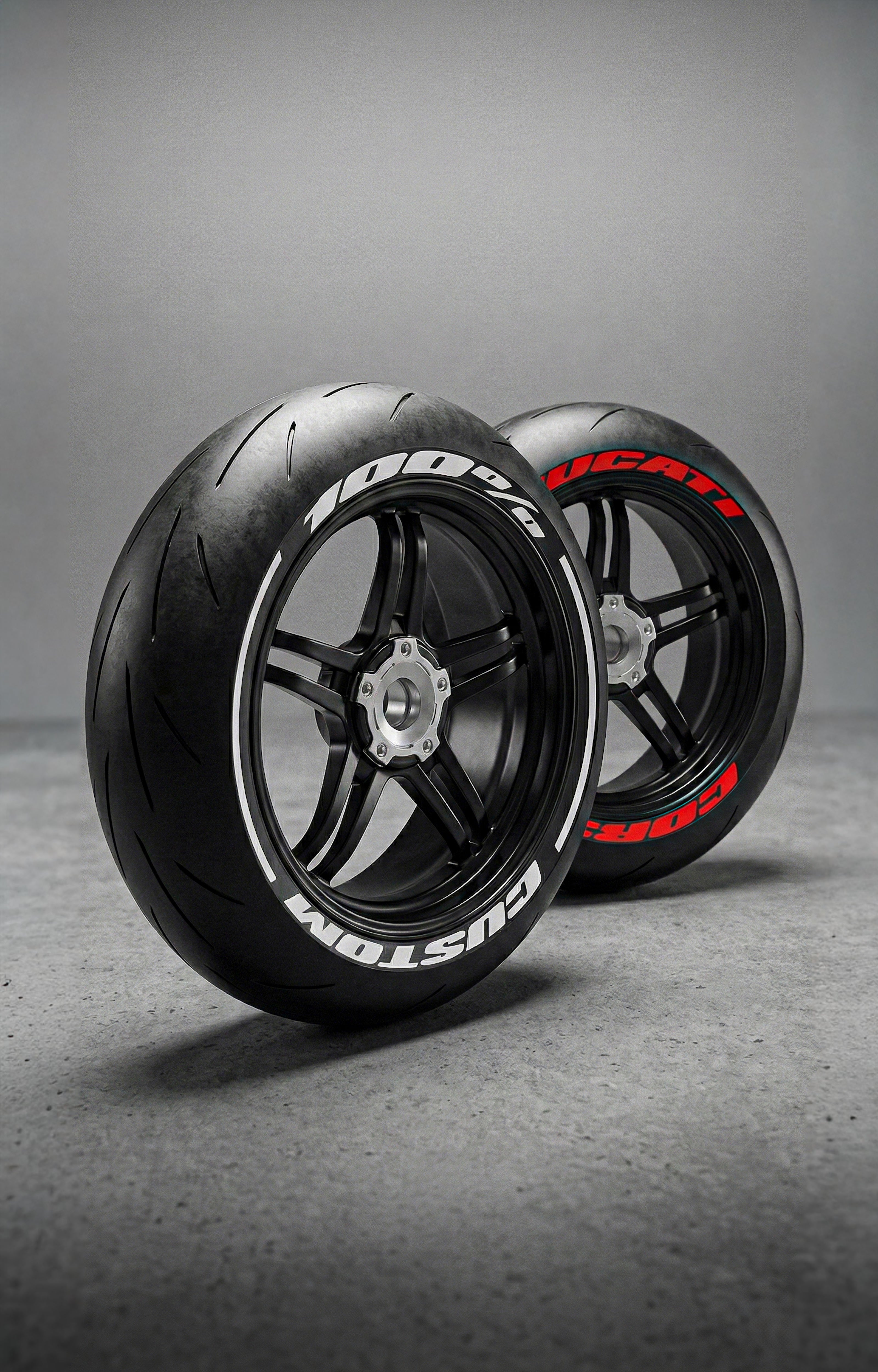 Stickers de pneu custom 