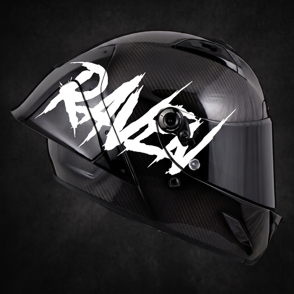 Stickers casque RAVEN style