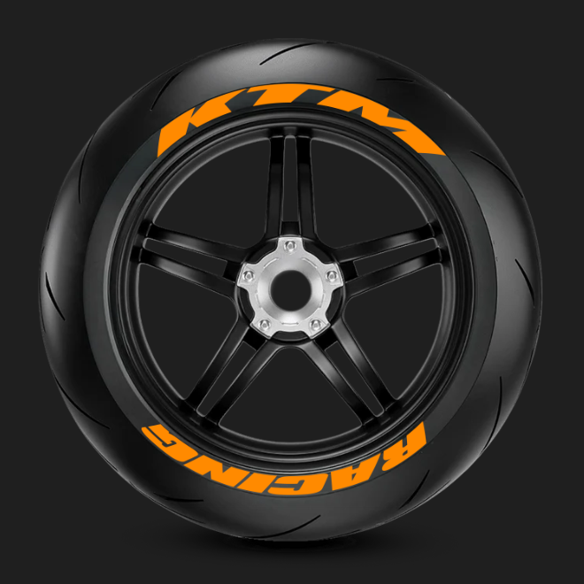 Tire stickers KTM RACING