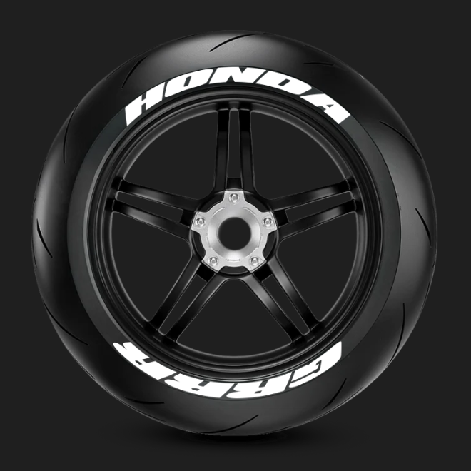 Tire stickers HONDA GRRR