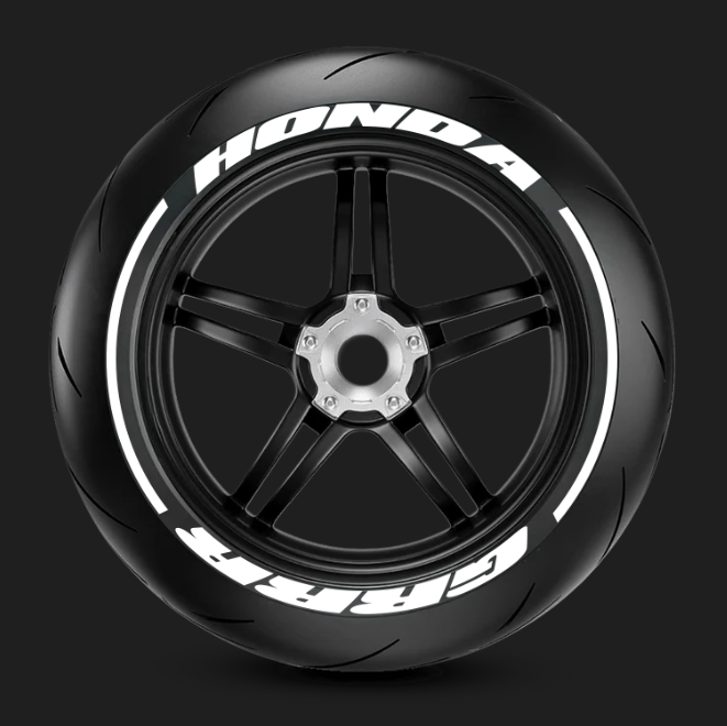 Tire stickers HONDA GRRR + LINES