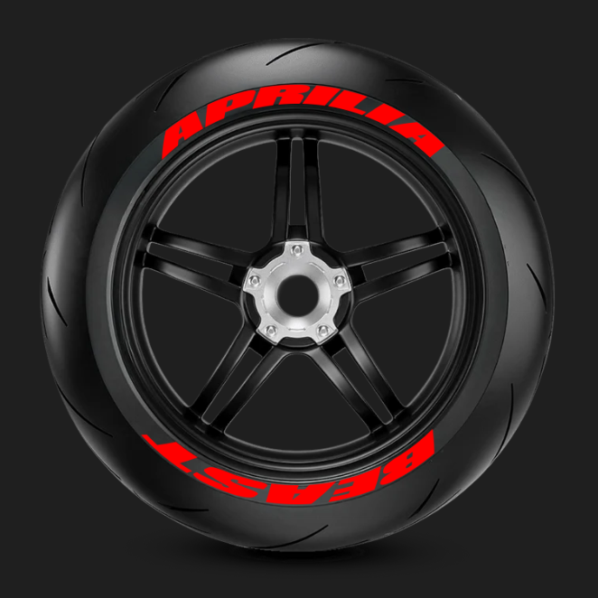 Tire stickers APRILIA BEAST