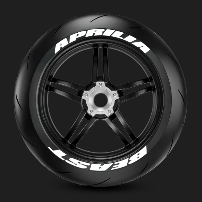 Tire stickers APRILIA BEAST