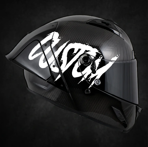 Stickers casque 100% custom