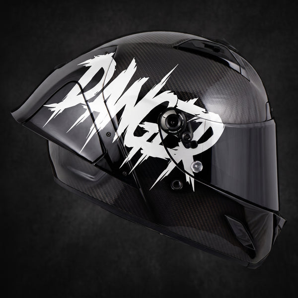 Stickers casque DANGER style