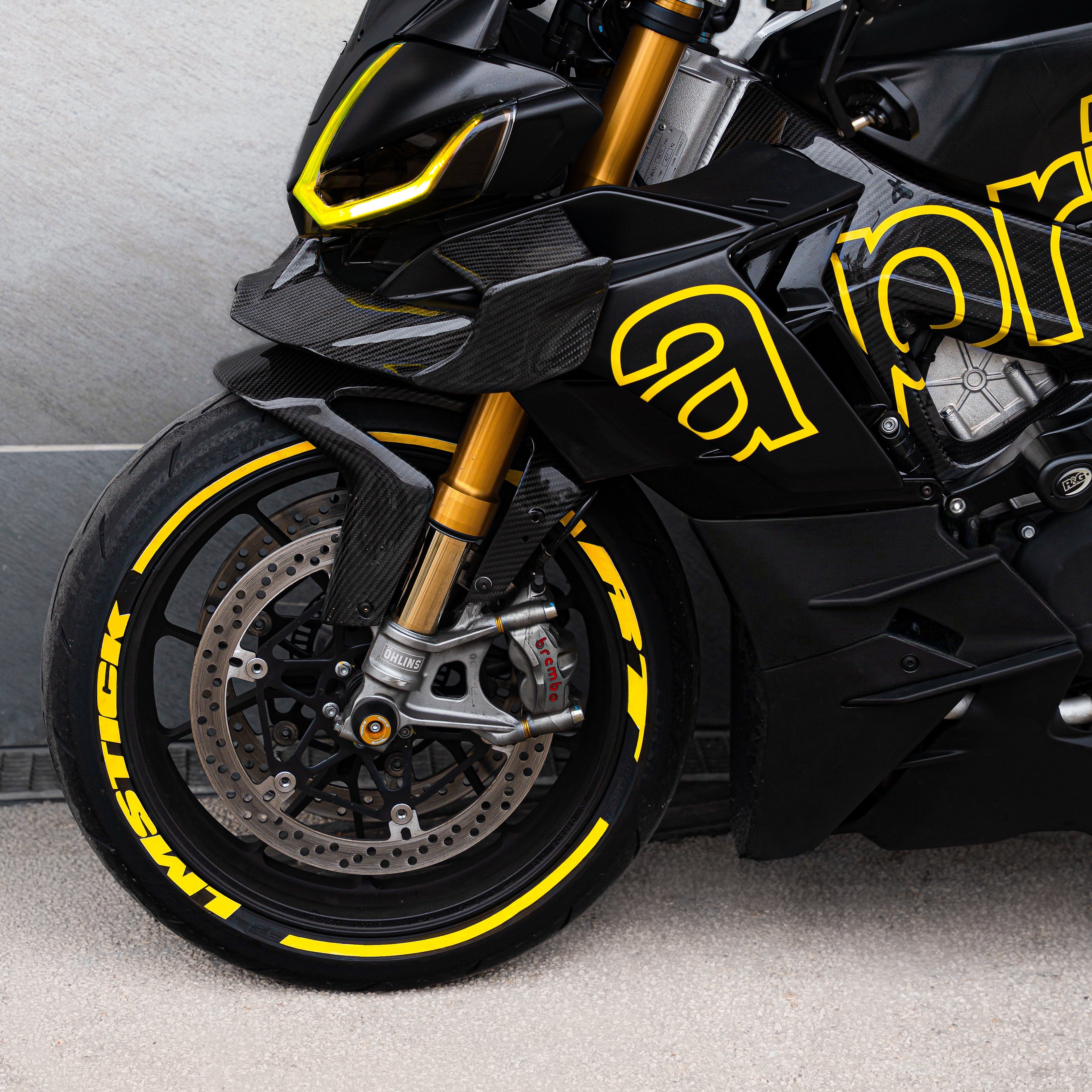 Flancs de sabot moteur Aprilia Tuono V4 2021-2024