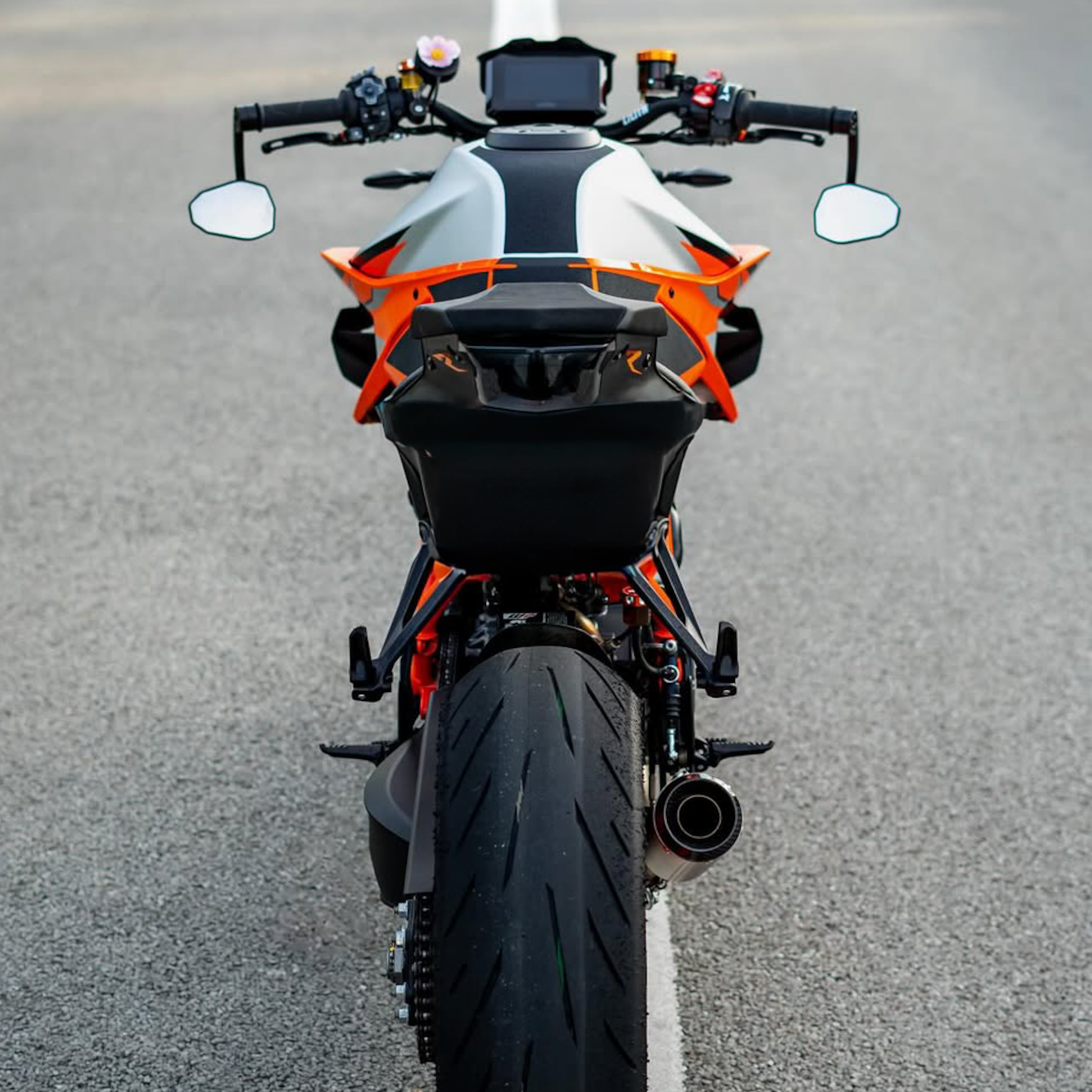 Transparent tinted film for front and rear lights for KTM SUPERDUKE R 2021-2024