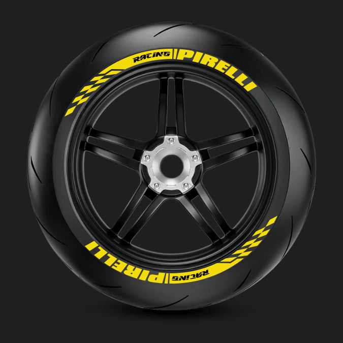 Autocollant Vintage Pirelli Tires – Sticker Auto Moto Tuning – Adesivo Aufkleber