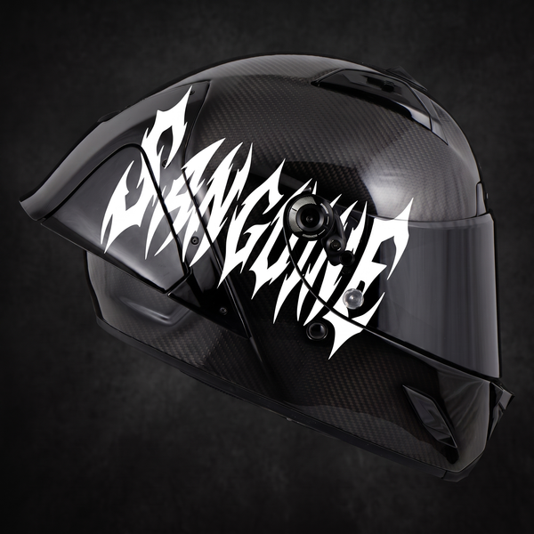 Stickers casque SANGUINE style