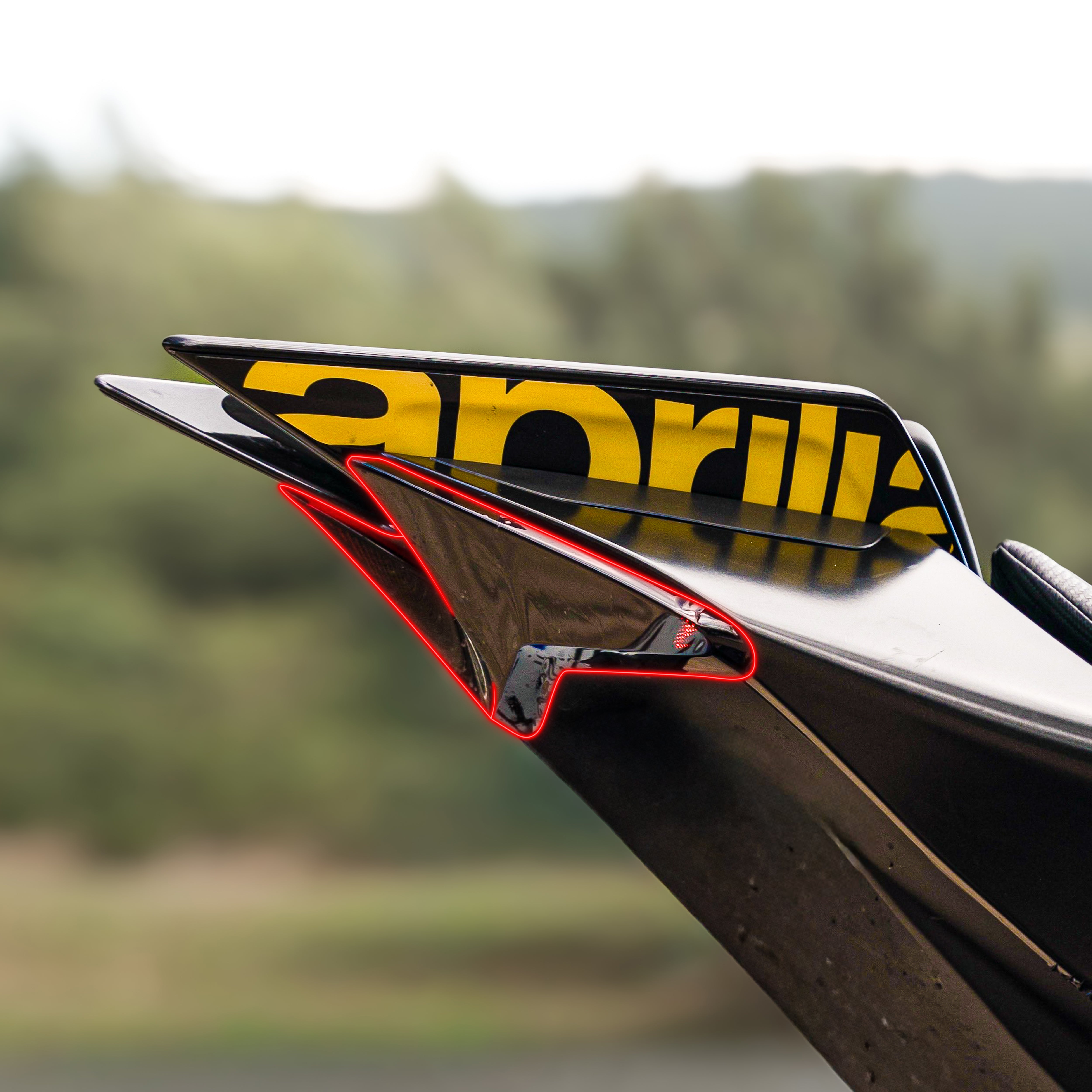 Transparent tinted film for front and rear headlight for Tuono V4 - RSV4 - RS660 - Tuono 660