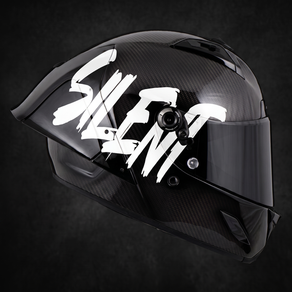 Stickers casque SILENT style
